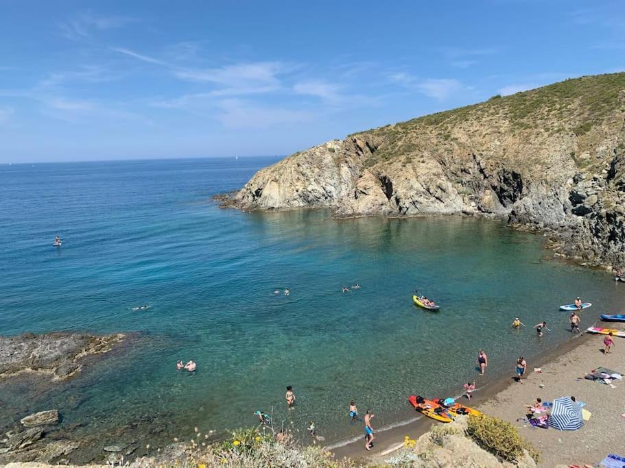 Superbe Appt vue mer climatisé Banyuls-sur-Mer Exterior foto